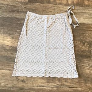 Grey Lace Skirt